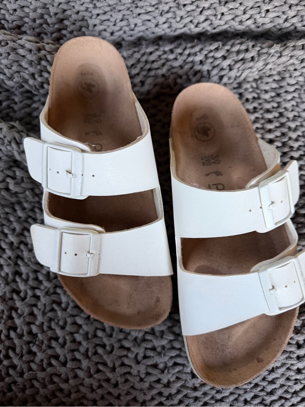 Birkenstock Arizona Flex Platform Birko-Flor Papillio, White, Size 39/8 - Picture 7 of 10
